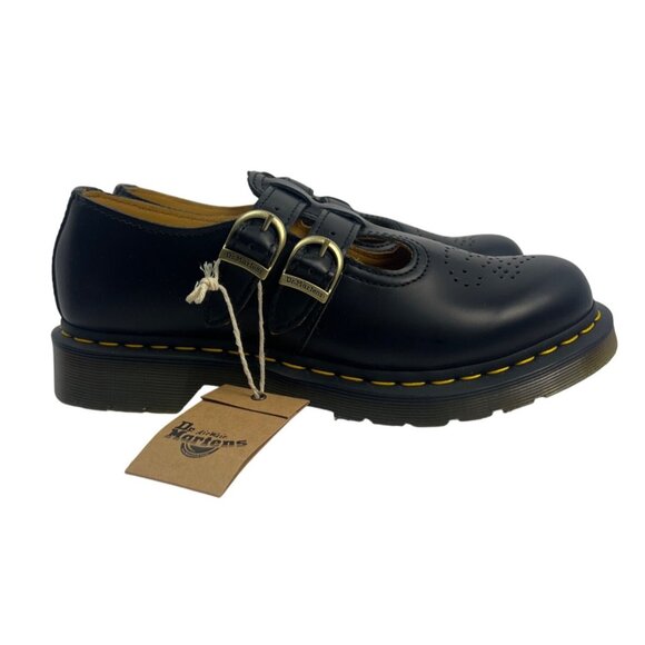 Dr. Martens 8065 Mary Jane Black Smooth Leather Womens Shoes UK 6, EU 39, US 8 - Picture 2 of 11
